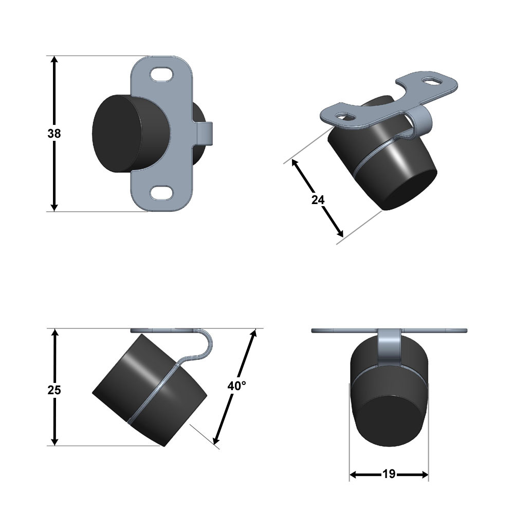 AMPIRE Mini Rückfahrkamera (AHD 1080P 25F) 150° – Bild 3