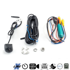 Alternative view of _AMPIRE Mini Rückfahrkamera (CVBS), 106°, Frontkamera-Eingang, Ausschaltverz.