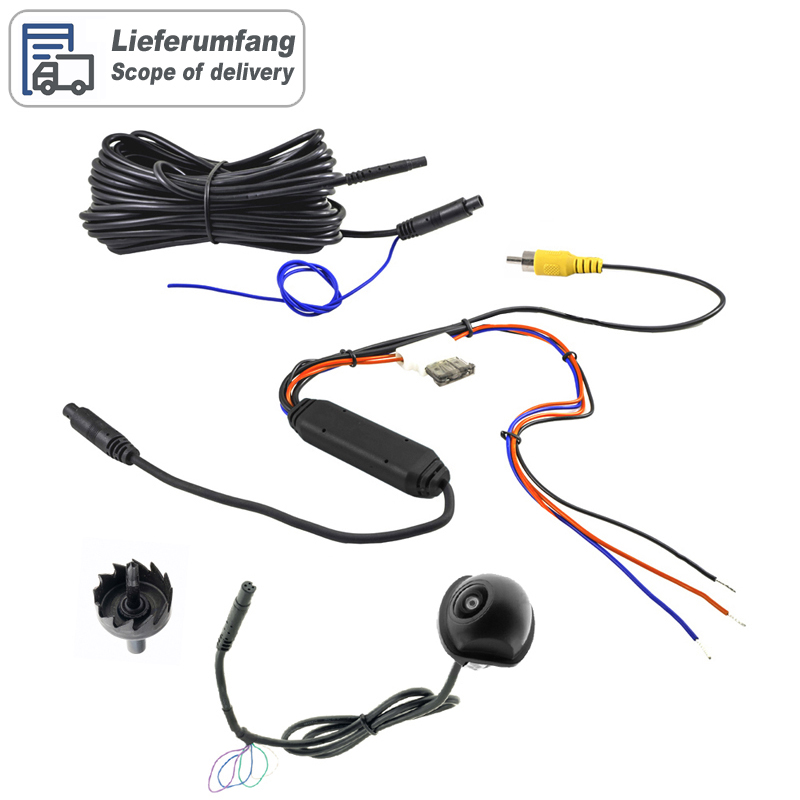 AMPIRE Mini Rückfahrkamera (CVBS), 106° – Bild 2
