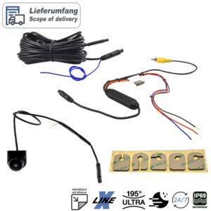 Alternative view of _AMPIRE Mini Rückfahrkamera (CVBS), 195°