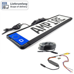 Alternative view of _AMPIRE Nummernschild-Kamera (CVBS) 120°