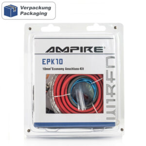 Alternative view of AMPIRE Power-Kit 10mm², fertig konfektioniert mit MIDI (Mini-ANL) Sicherungshalter