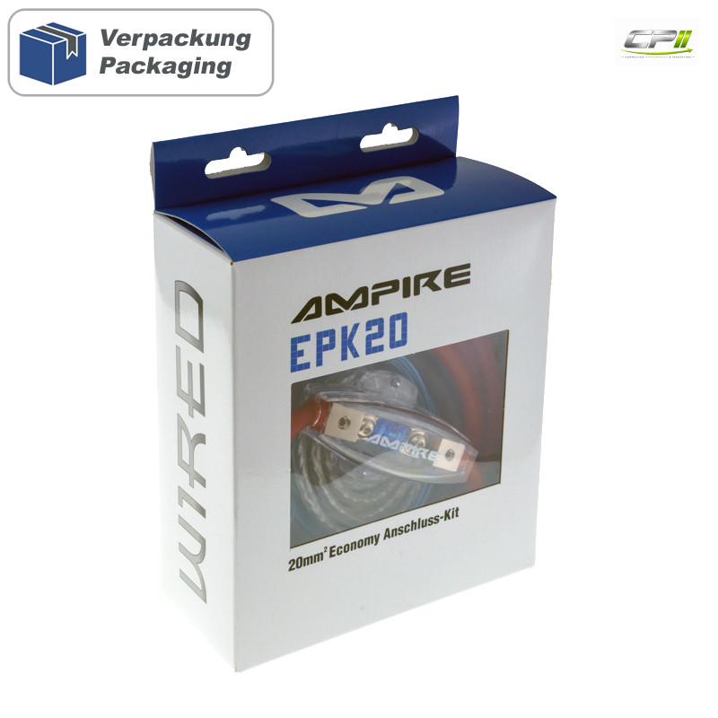 AMPIRE Power-Kit 20mm², konfektioniert mit MIDI (Mini-ANL) Sicherungshalter – Bild 3