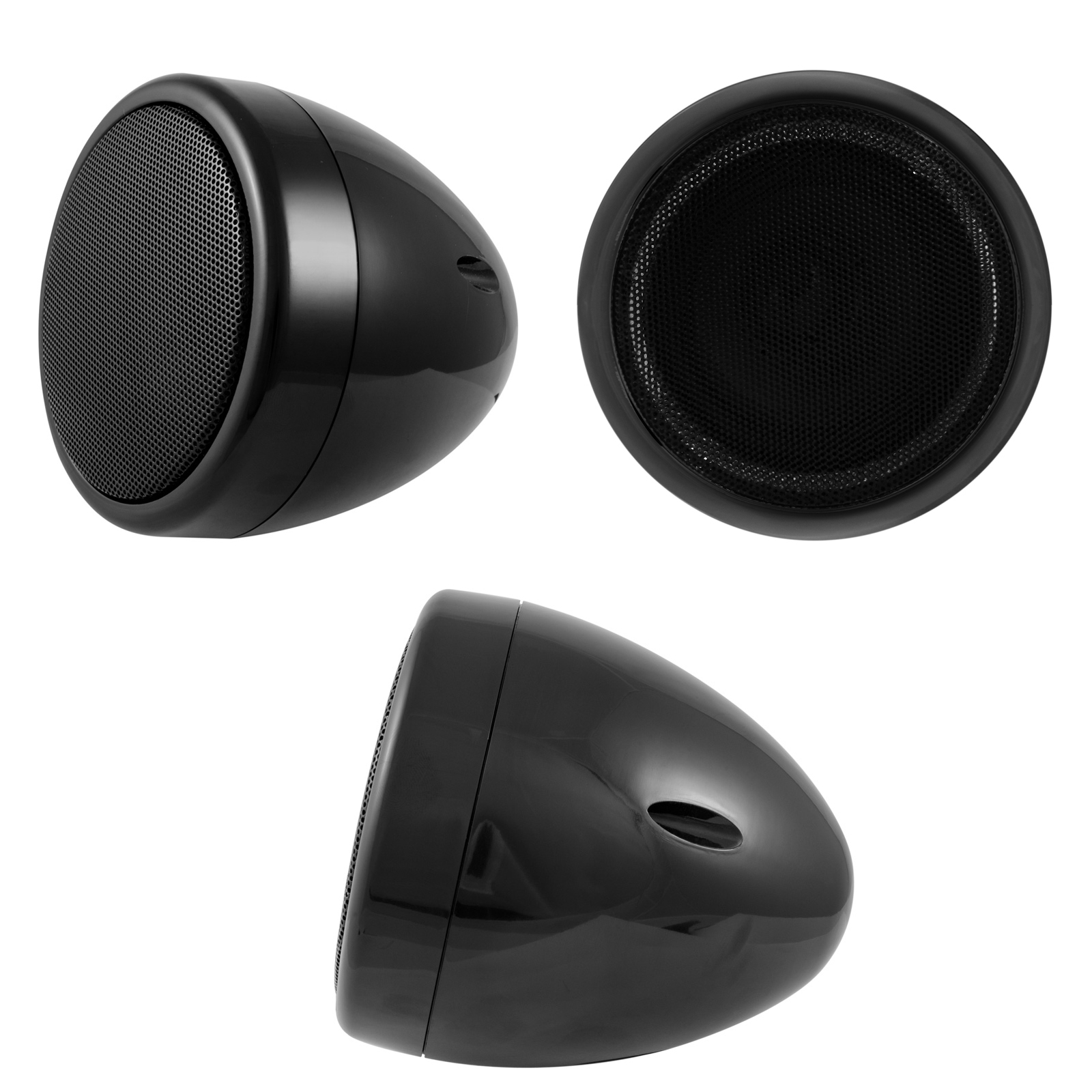 AMPIRE Premium Aufbaulautsprecher, 7cm, schwarz – Bild 3