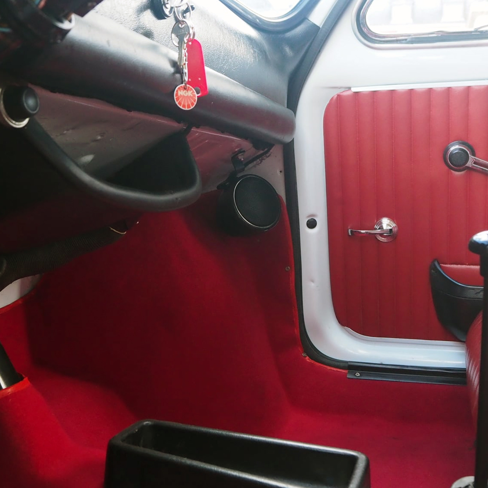 AMPIRE Premium Aufbaulautsprecher, 7cm, schwarz – Bild 8