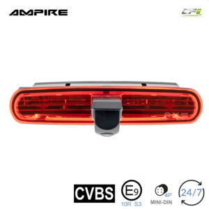 _AMPIRE Rückfahrkamera (CVBS), FIAT Doblo 2, OPEL Combo D (mit Flügeltüren)