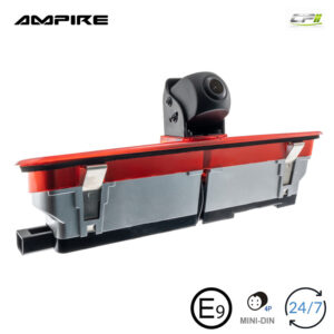 _AMPIRE Rückfahrkamera (CVBS), FIAT Doblo 2, OPEL Combo D (mit Flügeltüren)