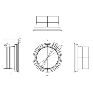 Alternative view of AMPIRE Schallwand-Dichtung, 200mm, inkl. Schallabsorber