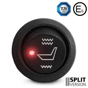 Alternative view of AMPIRE Sitzheizung, 2x 480x280mm längsgeteilt, Schalter 2-stufig, 12 Volt