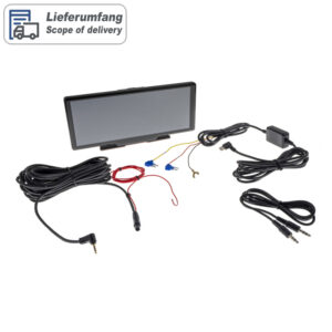 Alternative view of AMPIRE Smartphone-Monitor 25.4cm (10'') mit AHD Dashcam und RFK-Eingang (AHD)