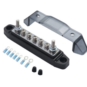 AMPIRE Stromverteiler mit 7 Anschlüssen (2x M5)