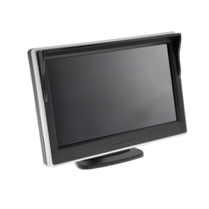 AMPIRE TFT-Monitor 12.7cm (5''), 2 Videoeingänge (AHD/CVBS) Klebe/Saugnapfhalter