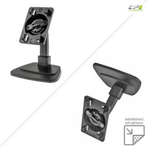 AMPIRE TFT-Monitor 12.7cm (5''), 2 Videoeingänge (AHD/CVBS) Klebe/Saugnapfhalter