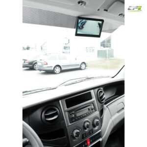 AMPIRE TFT-Monitor 12.7cm (5''), 2 Videoeingänge (AHD/CVBS) Klebe/Saugnapfhalter