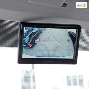 AMPIRE TFT-Monitor 12.7cm (5''), 2 Videoeingänge (AHD/CVBS) Klebe/Saugnapfhalter