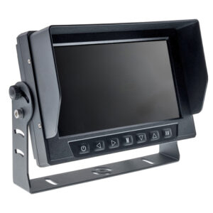 AMPIRE TFT-Monitor 17.8cm (7''), 2 Videoeingänge (AHD/CVBS), wasserdicht IP69