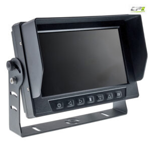 AMPIRE TFT-Monitor 17.8cm (7''), 2 Videoeingänge (AHD/CVBS), wasserdicht IP69