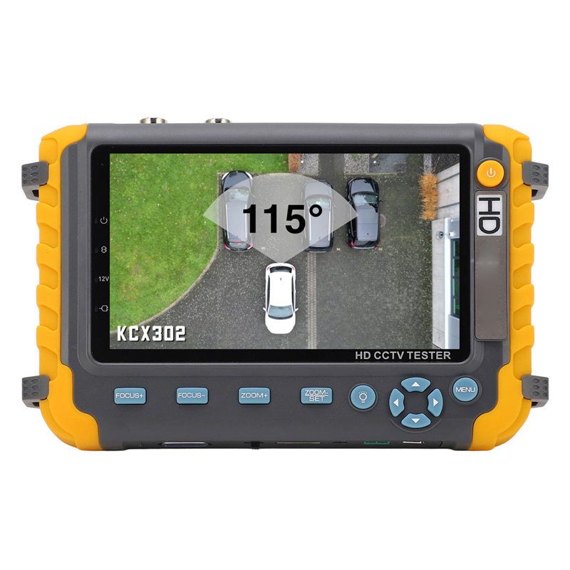 AMPIRE Test-Monitor 12.7cm (5''), CVBS, AHD, HDMI, VGA, TVI und CVI Eingänge – Bild 2