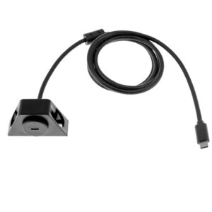 AMPIRE USB-C Einbaubuchse mit 120cm Kabel auf USB-C