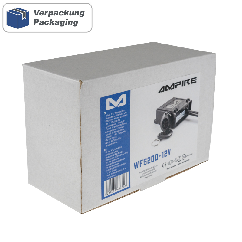 AMPIRE kontaktlose Wegfahrsperre 12 Volt, inkl. 2 RFID-Transpondern – Bild 4