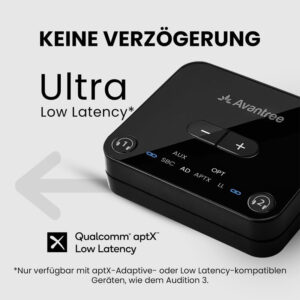 Alternative view of AMPIRE AVANTREE Bluetooth 5.3 Sender für zwei Kopfhörer