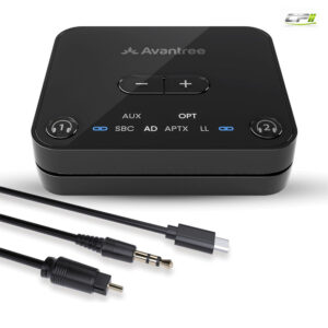 AMPIRE AVANTREE Bluetooth 5.3 Sender für zwei Kopfhörer