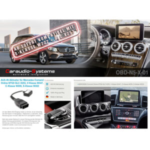 Alternative view of CAS AUX-IN Activator für MERCEDES Fahrzeuge mit Comand NTG5 (1x)