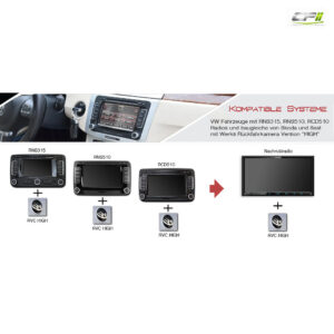 CAS Interface VW Werks-RFK HIGH an Nachrüst Head-Unit - PnP – Bild 3