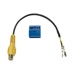 CAS Kabeladapter Cinch-Buchse > Quadlock Einsatz blau 12p passend für AUDI, VW,