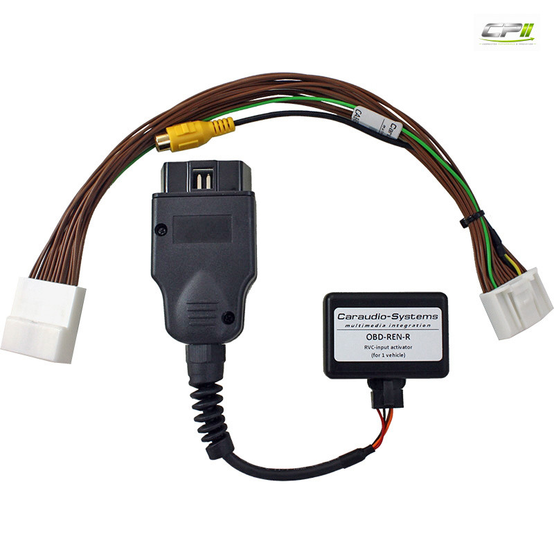 CAS OBD Rückfahrkamera Dongle passend für RENAULT, FIAT, DACIA und OPEL