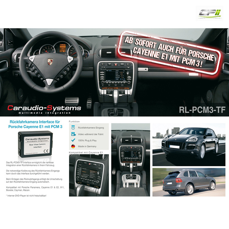 CAS Rückfahrkamera-Eingangskodierung + TV-Frei PORSCHE PCM3.0/3.1 – Bild 3