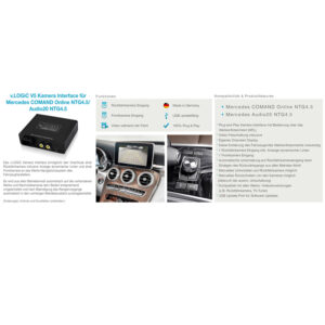 Alternative view of CAS V5 Kamera Interface für MERCEDES Comand Online NTG4.5, Audio20 NTG4.5