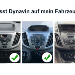 Alternative view of Android Autoradio Dynavin für Ford Transit 2014-2018 4/192 GB
