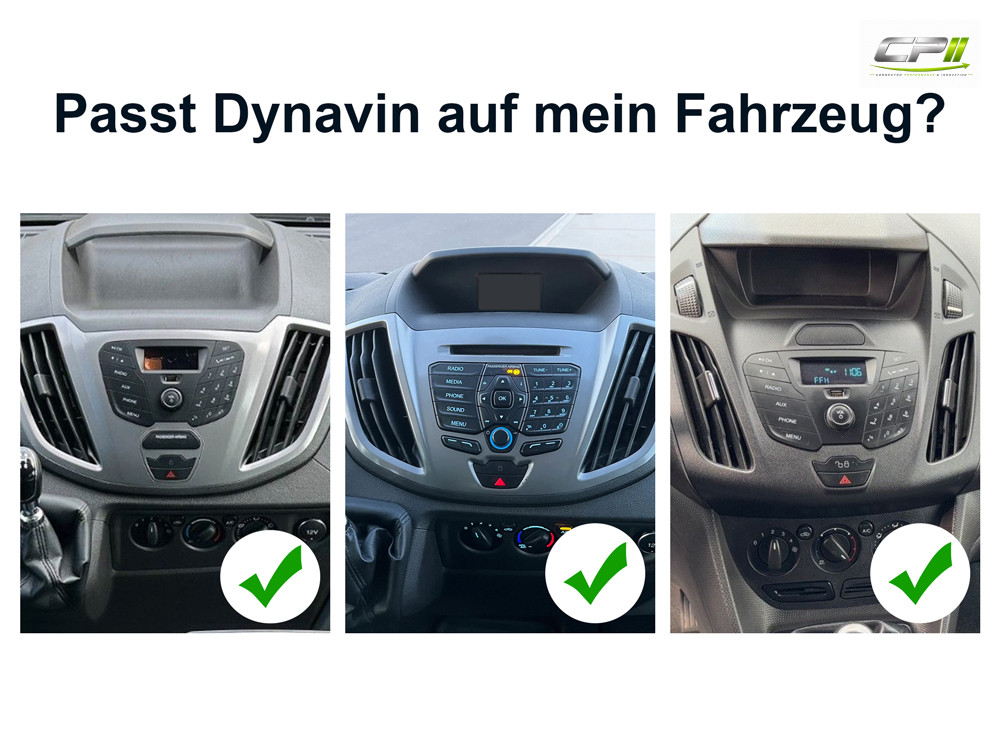 Android Autoradio Dynavin für Ford Transit 2014-2018 4/192 GB – Bild 2