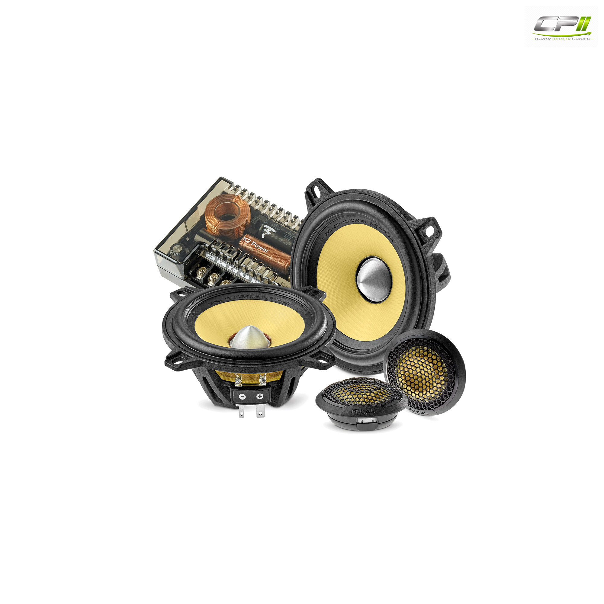 FOCAL ES 100 KE 2-Wege-Komponenten-Kit 10 cm K2 Power EVO