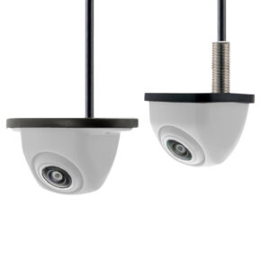 AMPIRE Multimount-Rückfahrkamera (AHD 1080P 25F/CVBS NTSC) 150°, 8m Kabel, weiß