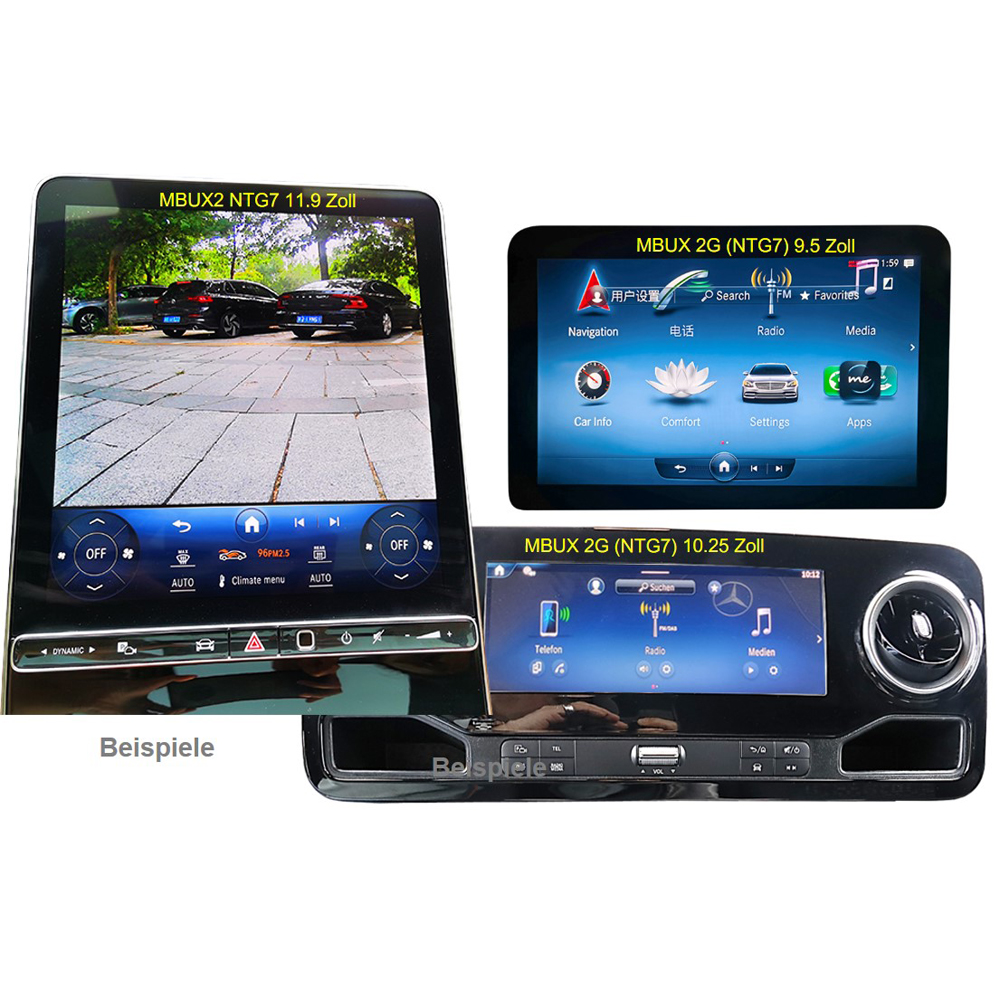 NAVLINKZ Video-Einspeiser AHD/FBAS/HDMI passend für MB MBUX NTG7 – Bild 3