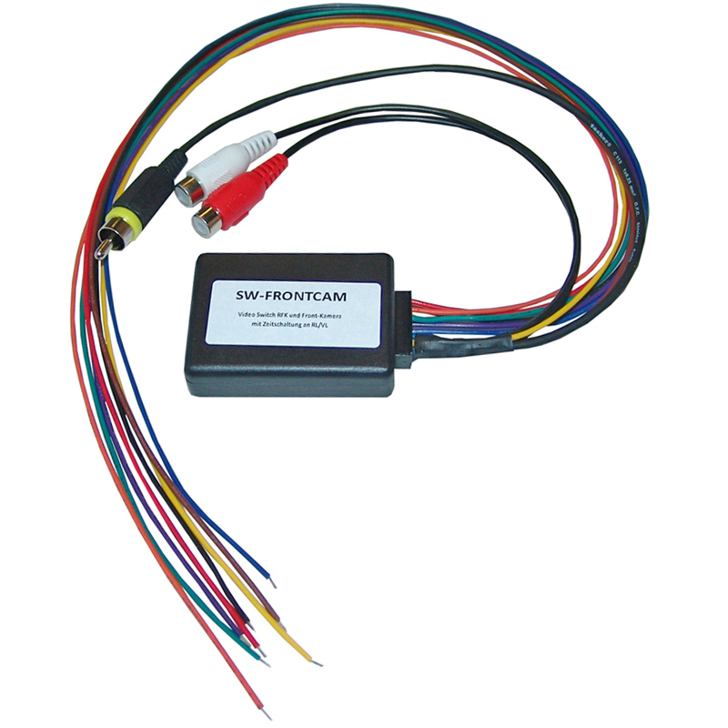 NAVLINKZ Video Switch RFK und Front-Kamera mit Zeitschaltung an RL/VL (CVBS/AHD)