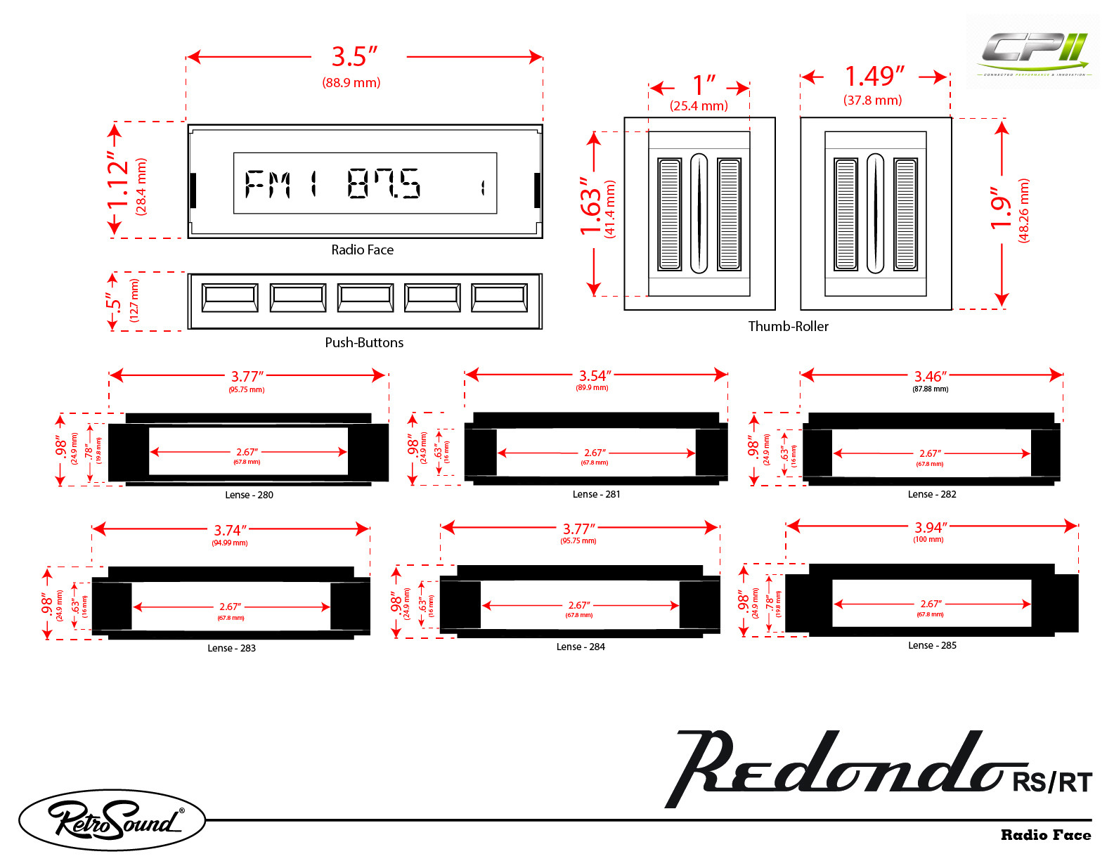 RETROSOUND Bedieneinheit "Drehrad" für Redondo – RETROSOUND-Bedieneinheit-Drehrad-fuer-Redondo-REDONDO-T_b_1 CPII