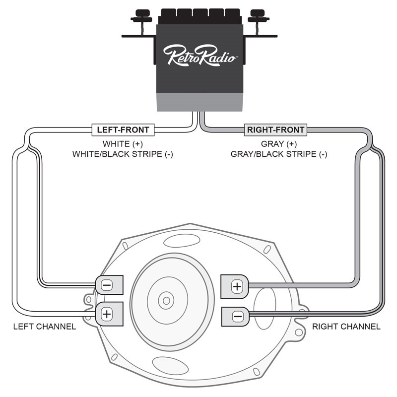 RETROSOUND DVC-Koaxlautsprecher (R-65N) für VW Bus (1955-67) – Bild 6