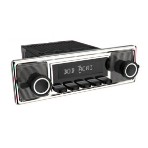 RETROSOUND Design "Becker Black" DAB+ Komplett-Set mit Zubehör (ohne Radiomodul)