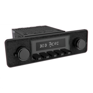 RETROSOUND Design "Black" DAB+ Komplett-Set mit Zubehör (ohne Radiomodul)