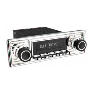 RETROSOUND Design "Chrome" DAB+ Komplett-Set mit Zubehör (ohne Radiomodul)