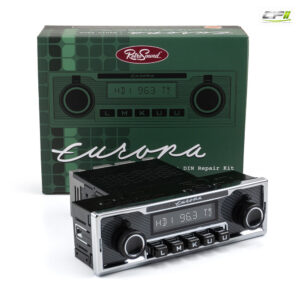 RETROSOUND Design "Europa" DAB+ Komplett-Set mit Zubehör (ohne Radiomodul)