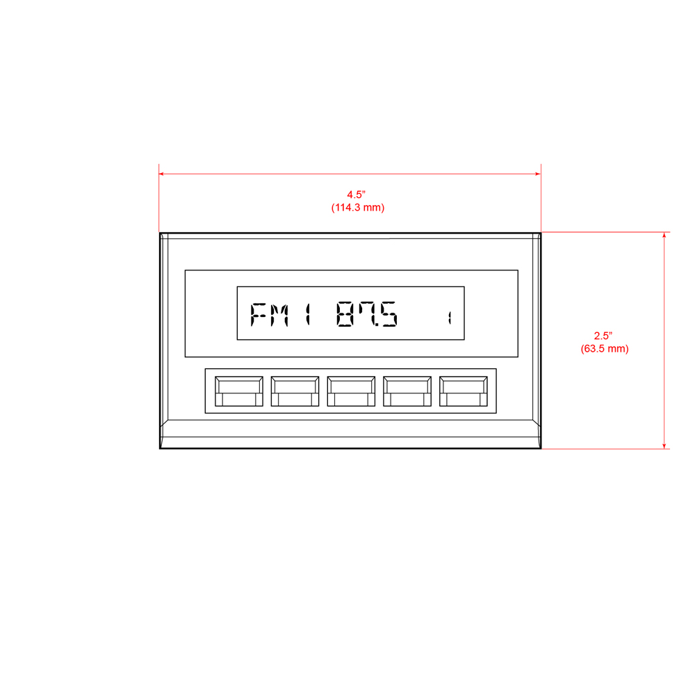 RETROSOUND Displayeinheit "Daytona" – Bild 2