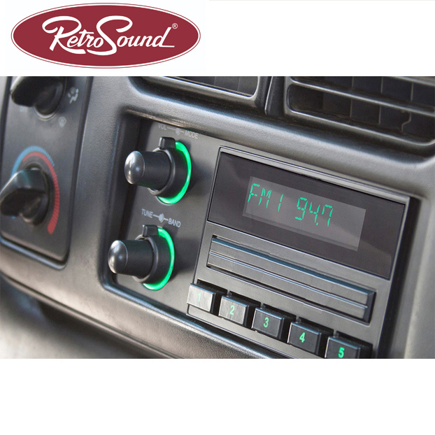 RETROSOUND Displayeinheit "Newport" für 1970-2000 GM/Ford und Mopar – Bild 3