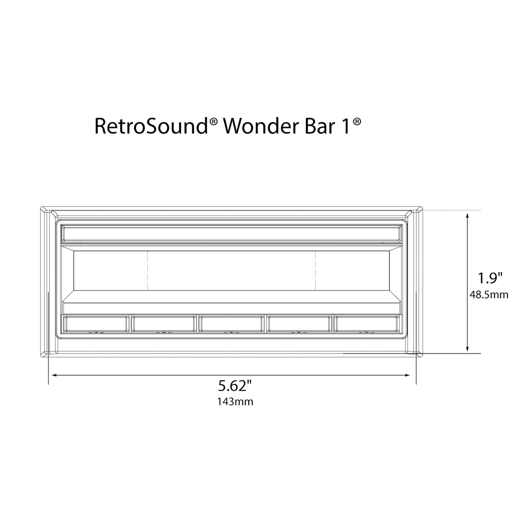 RETROSOUND Displayeinheit "Wonderbar WB1", breites Display – Bild 9