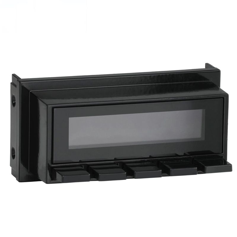 RETROSOUND Displayeinheit schwarz mit schwarzen Tasten