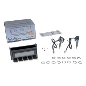 Alternative view of RETROSOUND Displayeinheit schwarz mit verchromten Tasten