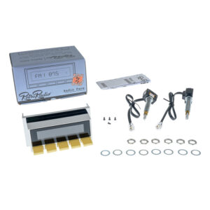 Alternative view of RETROSOUND Displayeinheit verchromt mit elfenbeinfarbenen Tasten